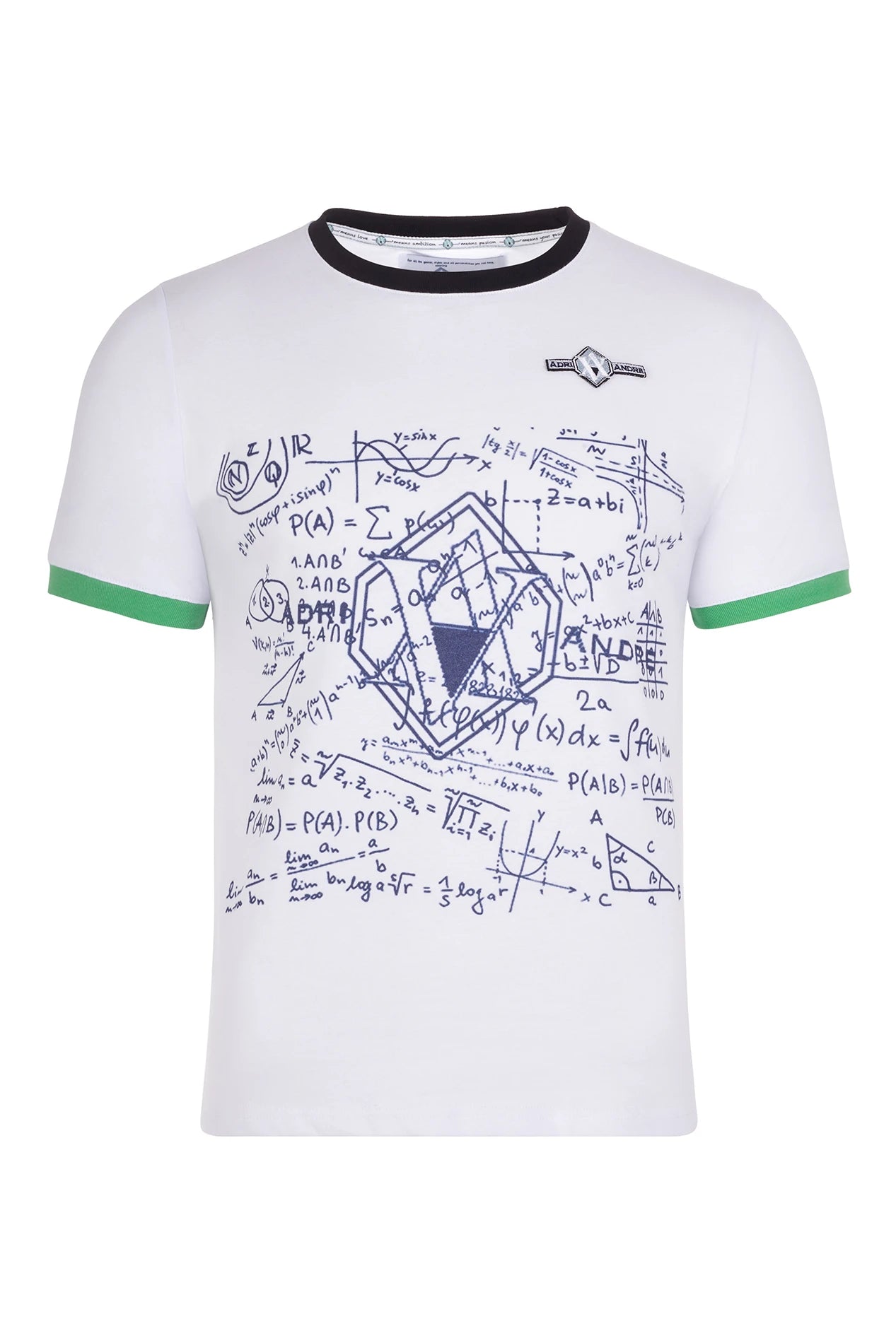 camiseta cuello redondo hombre