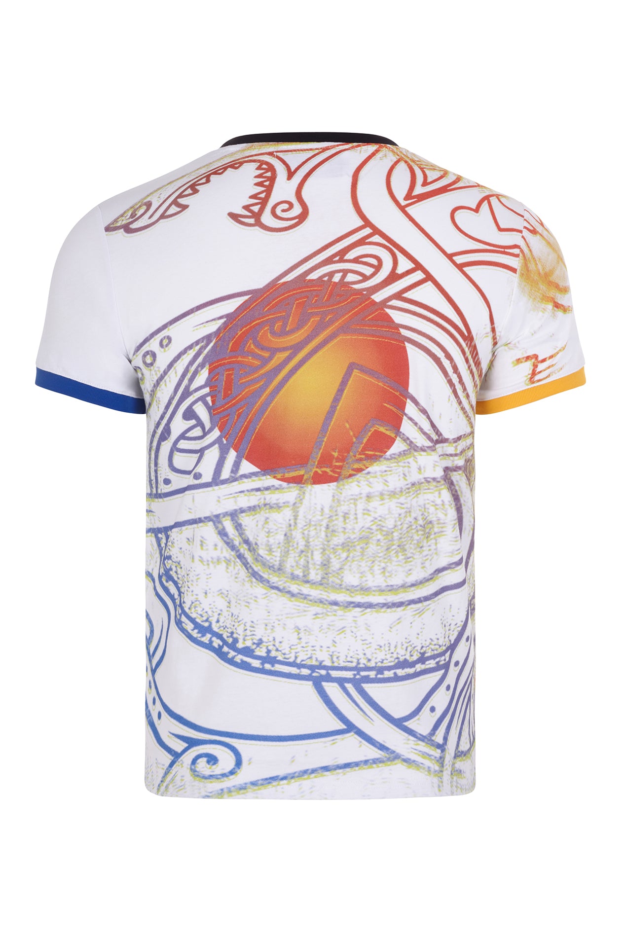 camiseta cuello redondo hombre