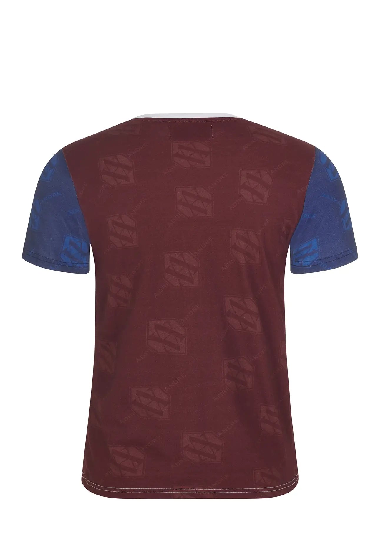 camiseta cuello pico hombre