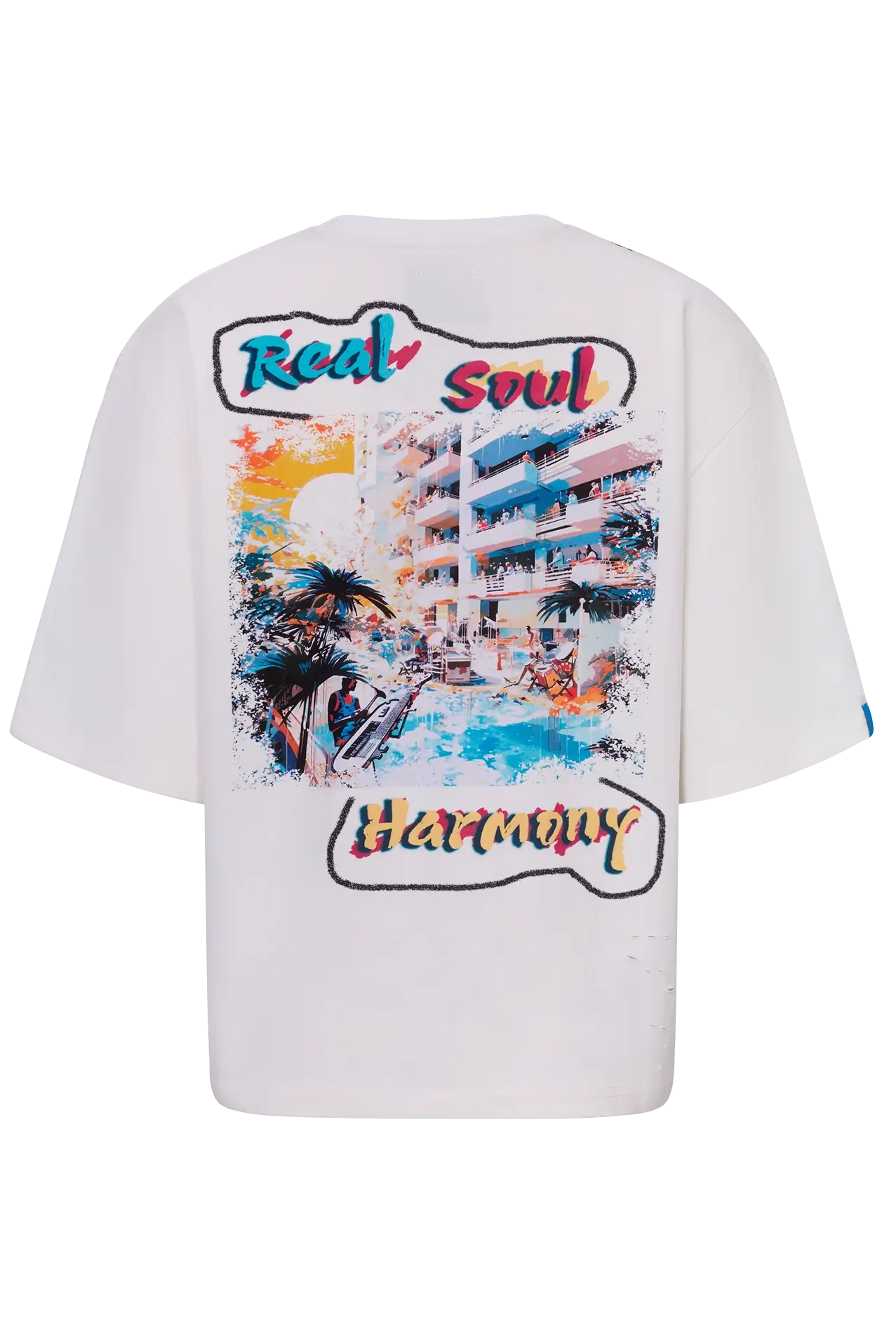 camiseta oversize mujer