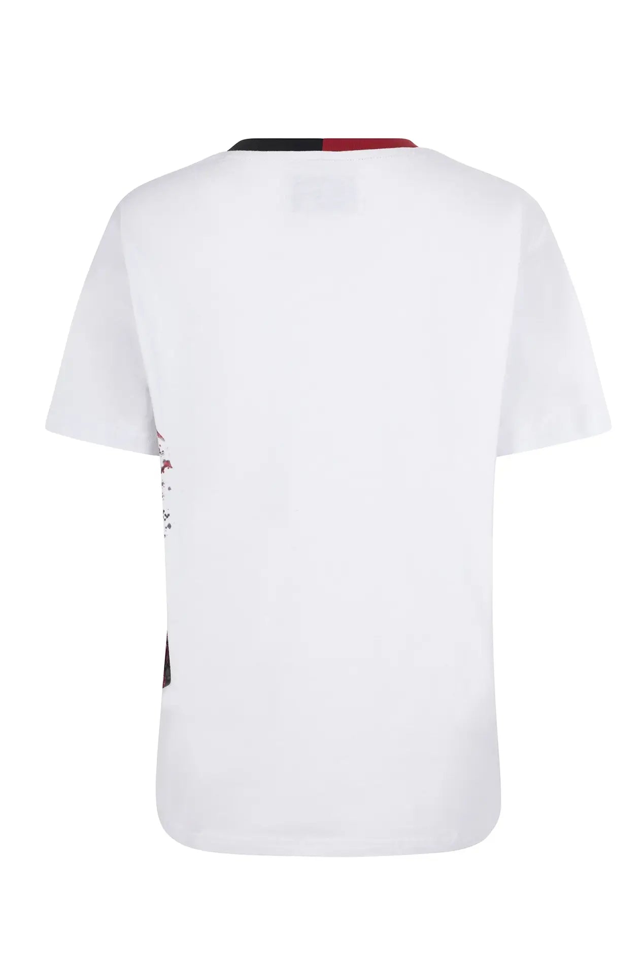 camiseta cuello pico mujer