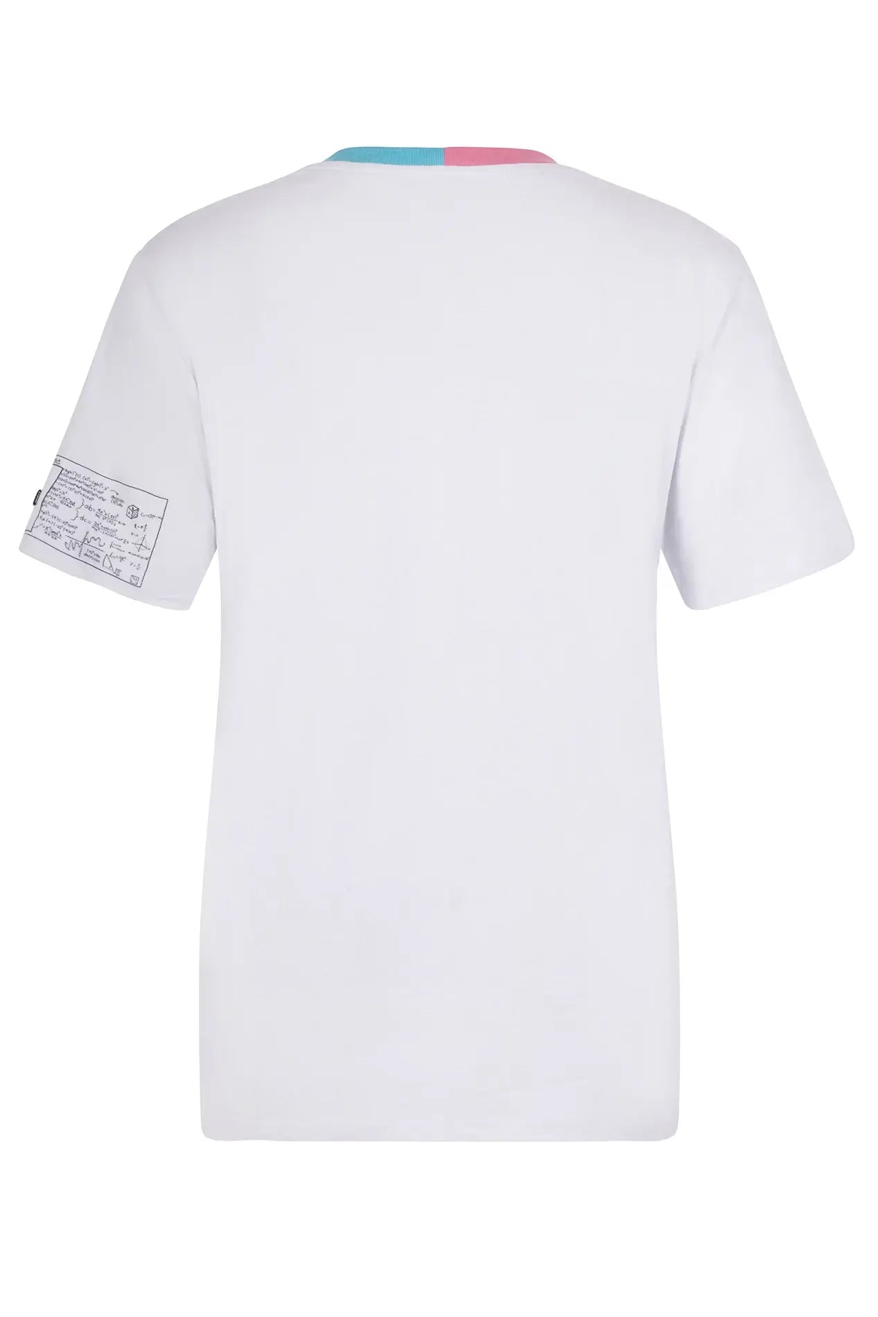 camiseta cuello pico mujer