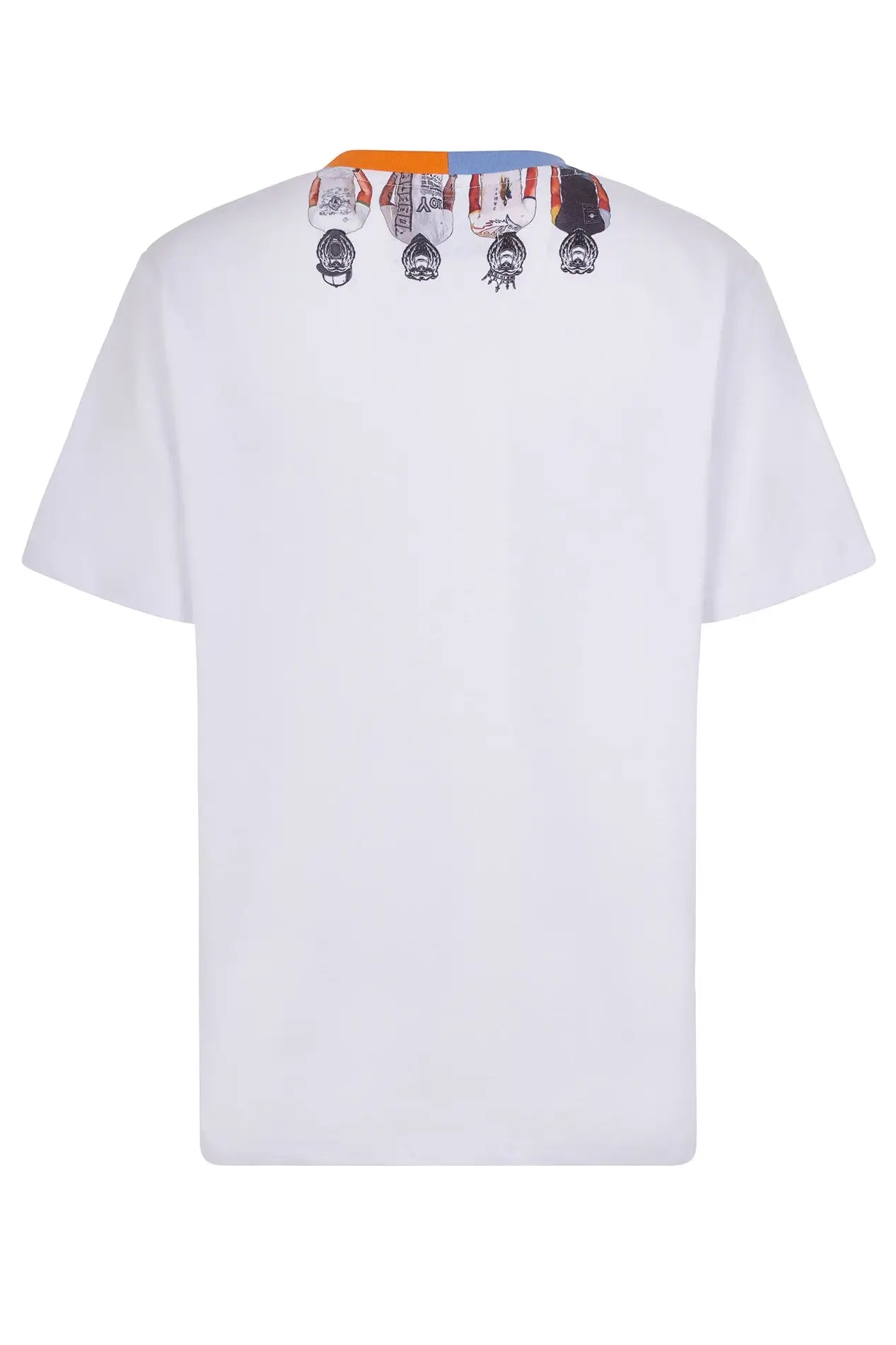 camiseta cuello pico mujer